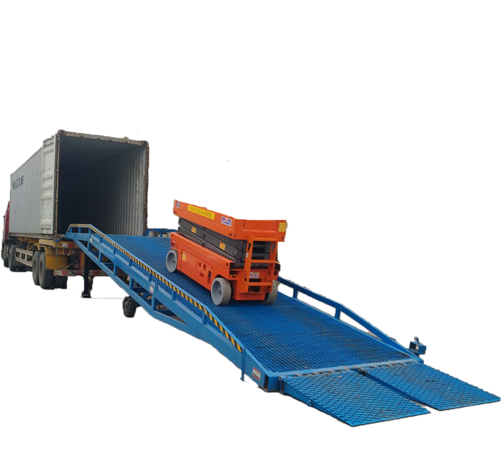 15-Ton Mobile Dock Ramp (Electric/Manual)